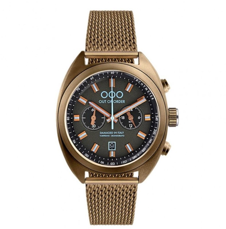 Ooo - Out Of Order OOO - Out of Order | Torpedine Chrono Bronzo Blu