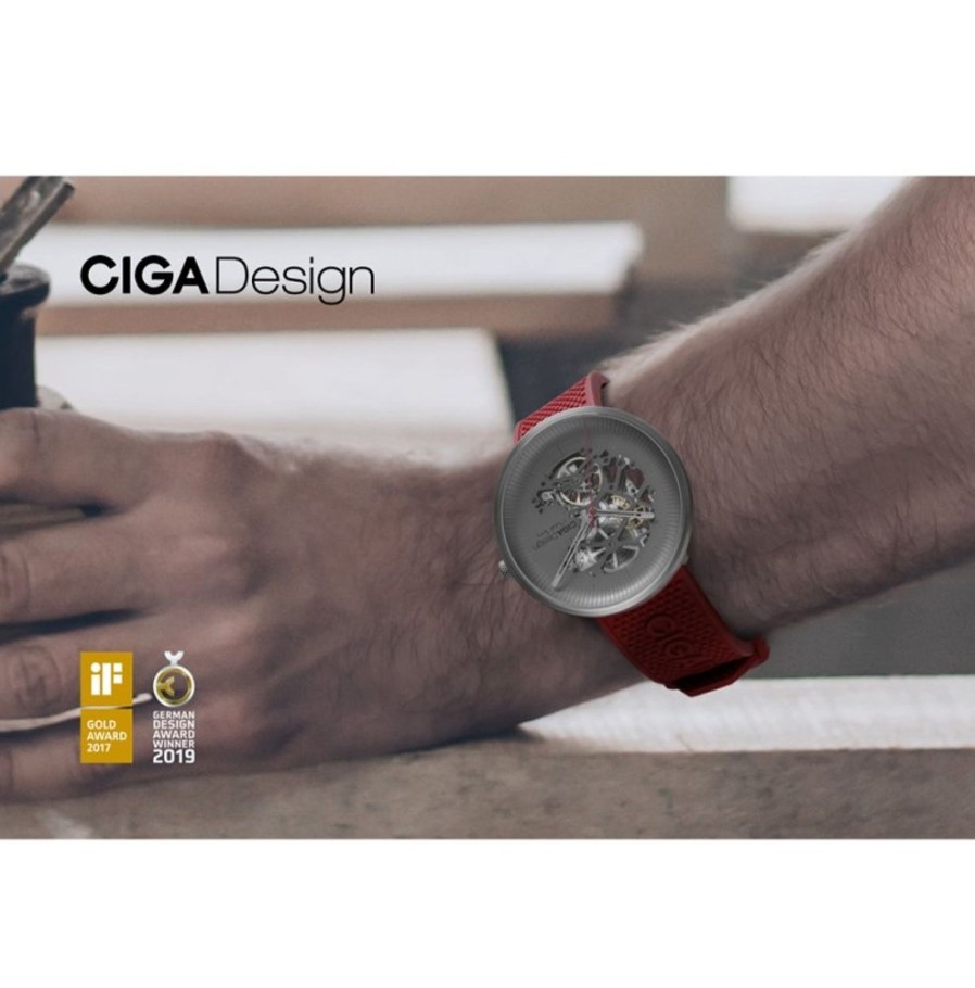 Ciga Design CIGA Design | Michael Young Series Titanium Automatic Skeleton Red