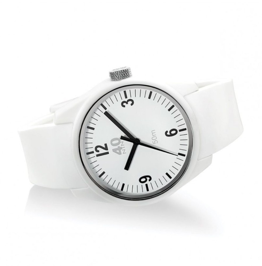 40Nine 40NINE | Basic 43Mm White