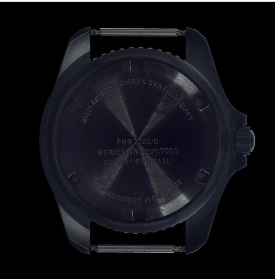 Mwc MWC | 1999-2001 Pattern Black Pvd Automatic