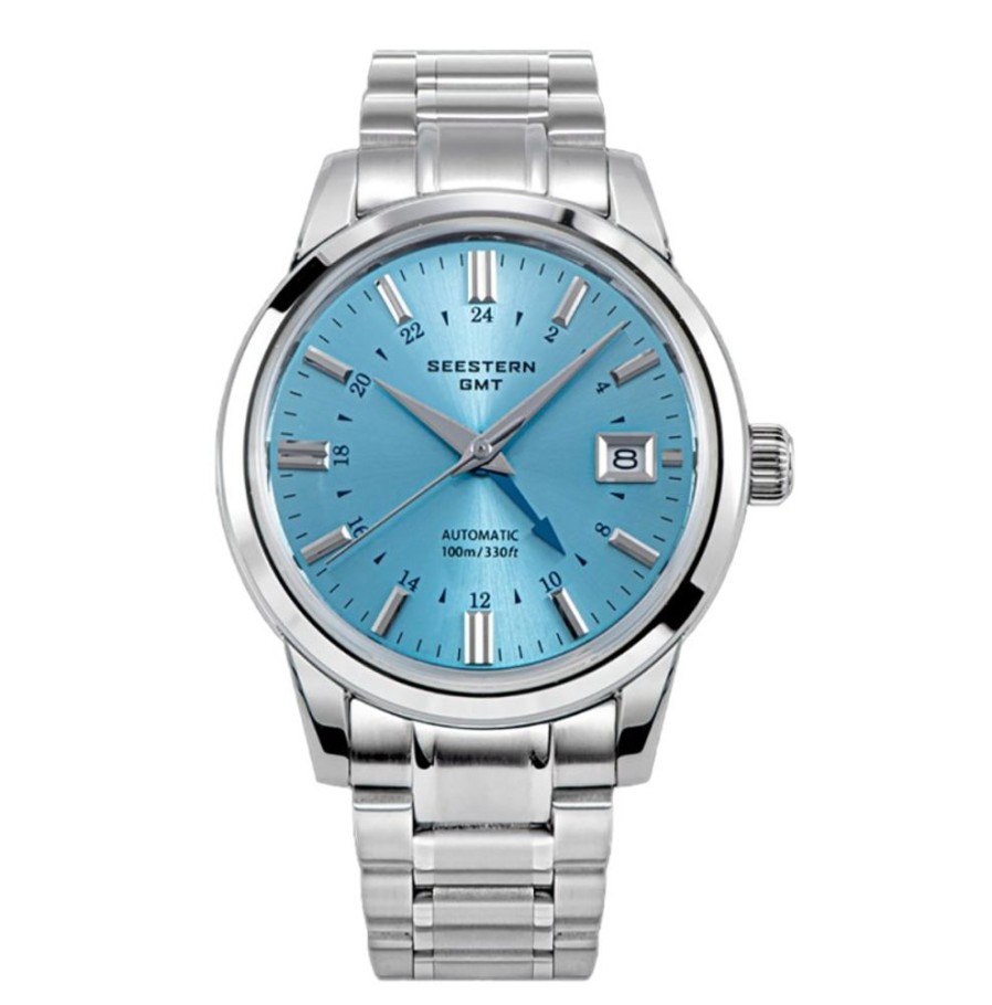 Seestern / Sugess SEESTERN / SUGESS | Seestern S446 Gmt Teal Blue