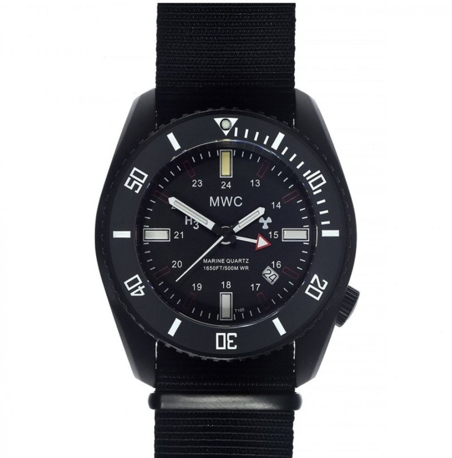 Mwc MWC | Gmt Pvd Submarine / Naval Crew Divers Watch 500M Tritium