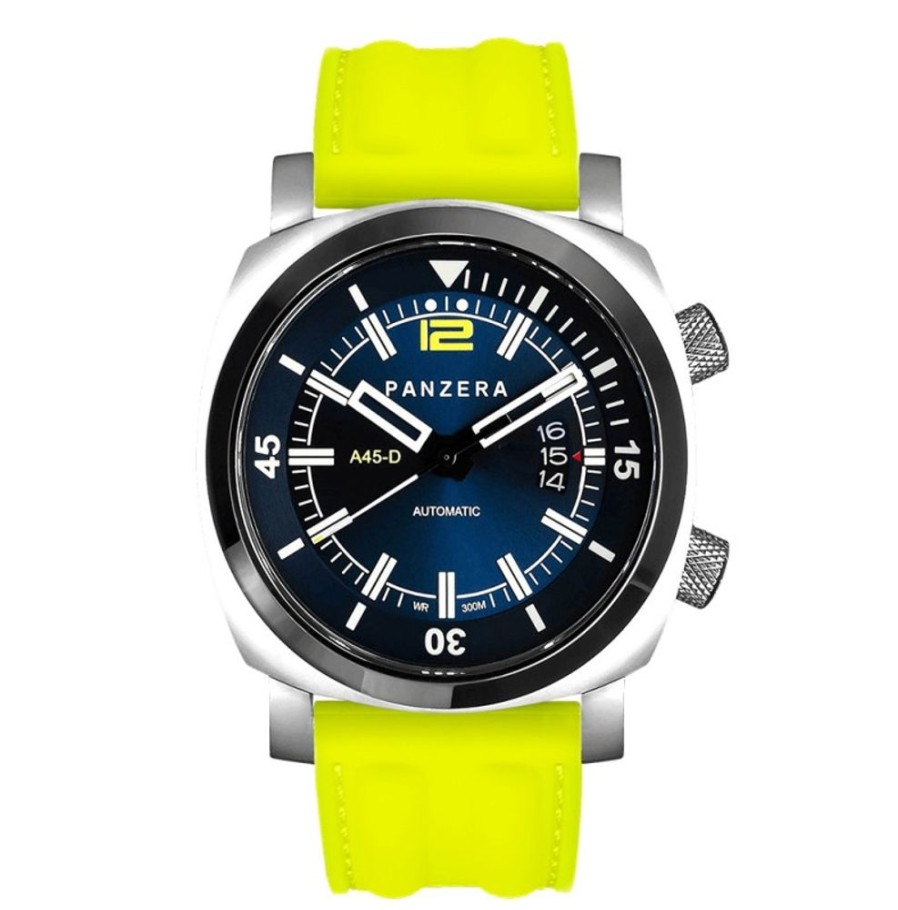 Panzera Panzera | Aquamarine Pro Diver - Infinity Blue Yellow