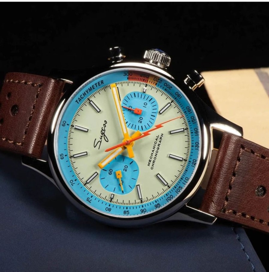 Seestern / Sugess SEESTERN / SUGESS | Sugess Teal Blue Chrono 387F