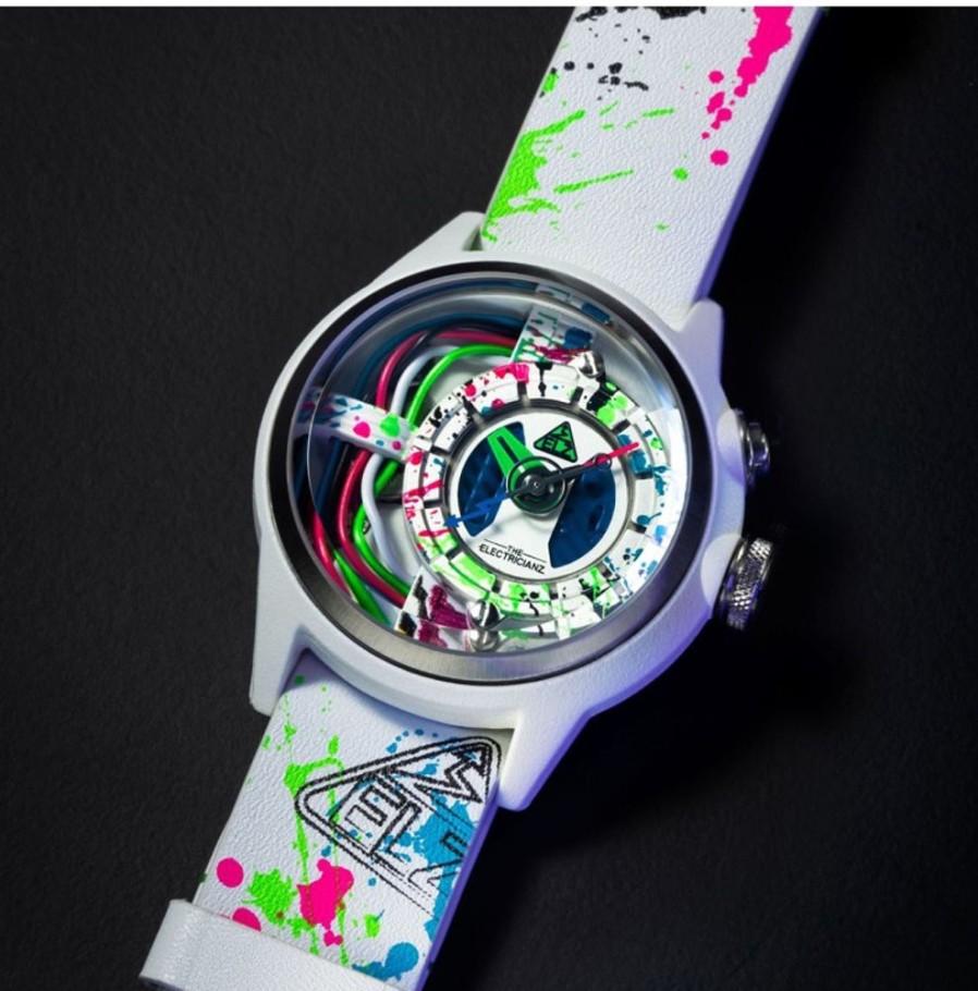 The Electricianz The ElectricianZ | The Neon Z White 42Mm