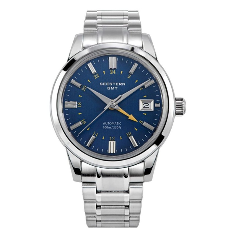 Seestern / Sugess SEESTERN / SUGESS | Seestern S446 Gmt Dark Blue