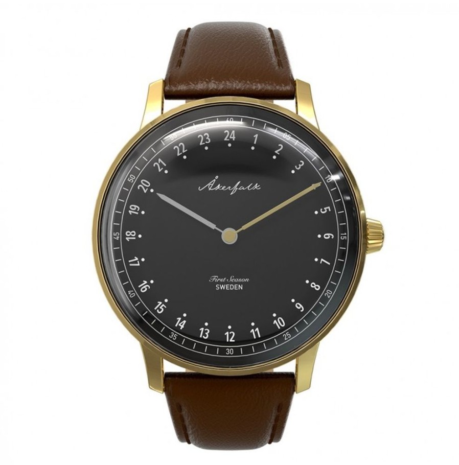 Akerfalk Akerfalk | First Season Gold With Brown Leather