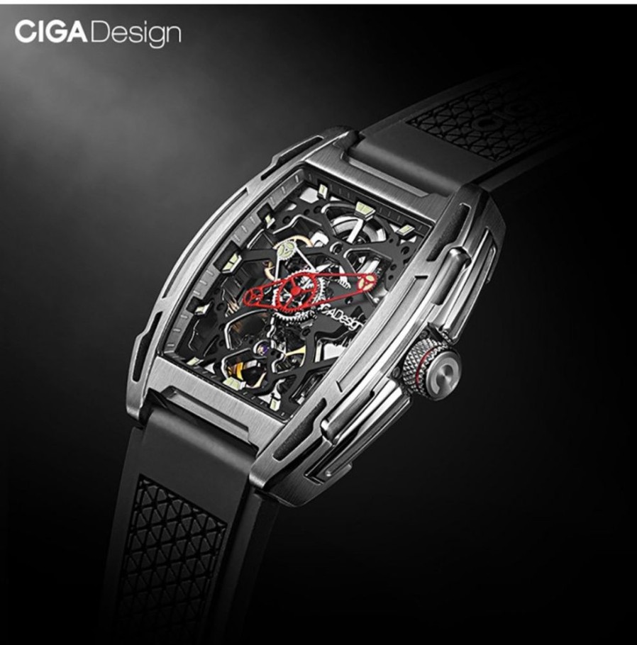 Ciga Design CIGA Design | Z Series Automatic Edge Exploration Silver Red