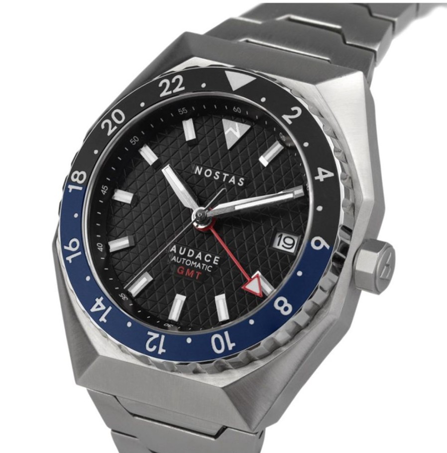 Nostas NOSTAS | Audace Gmt Nero Blu