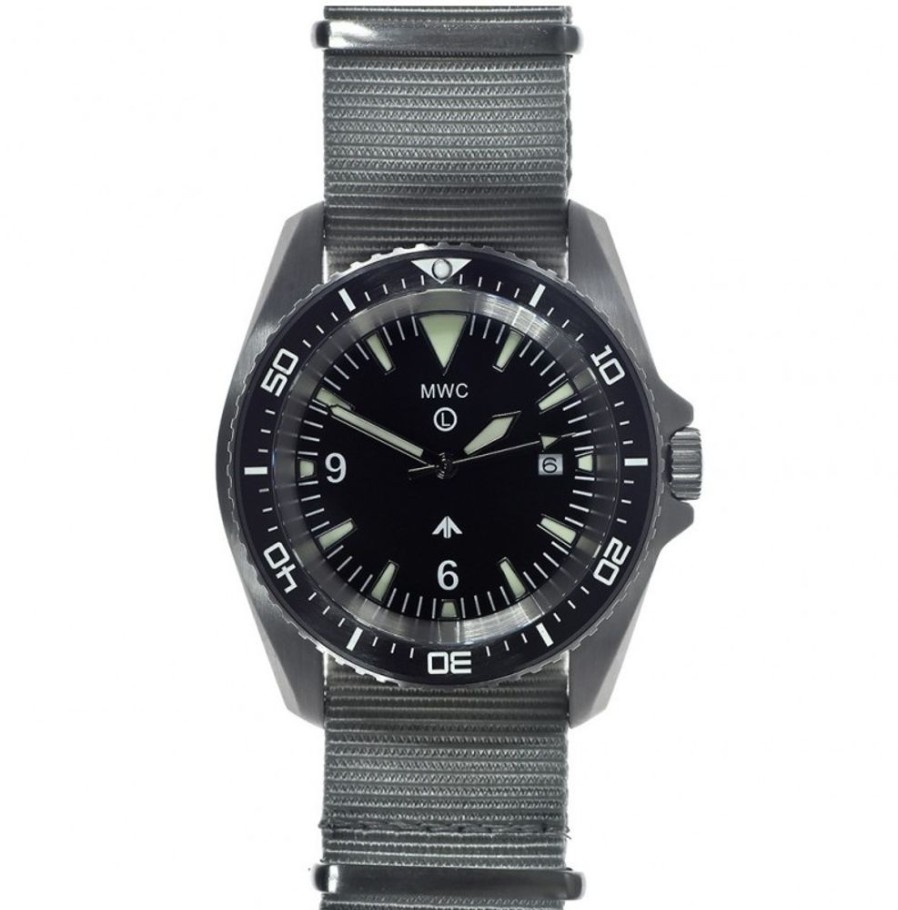 Mwc MWC | Military Divers Watch (Swiss Quartz) Sapphire Crystal And Ceramic Bezel