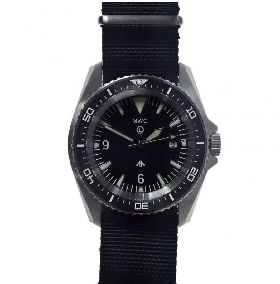 Mwc MWC | Military Divers Watch (Swiss Quartz) Sapphire Crystal And Ceramic Bezel