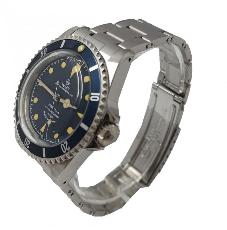 Watch Experimental Unit - Walter Mitt Watch Experimental Unit - Walter Mitt | Royal Marine Blue Mercedes Bracelet