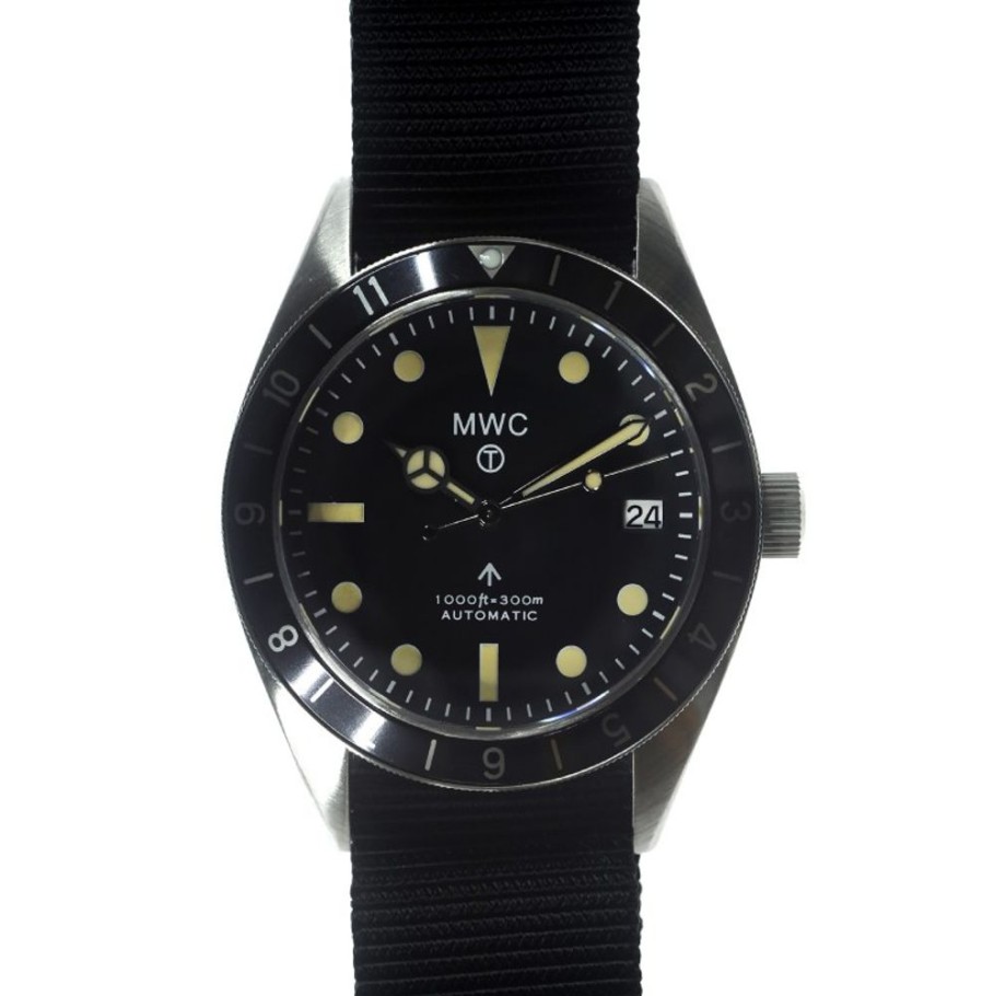 Mwc MWC | Classic 1960S Pattern Automatic Dual Time Zone Divers