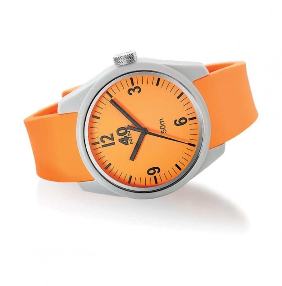 40Nine 40NINE | Basic 43Mm Orange-Grey