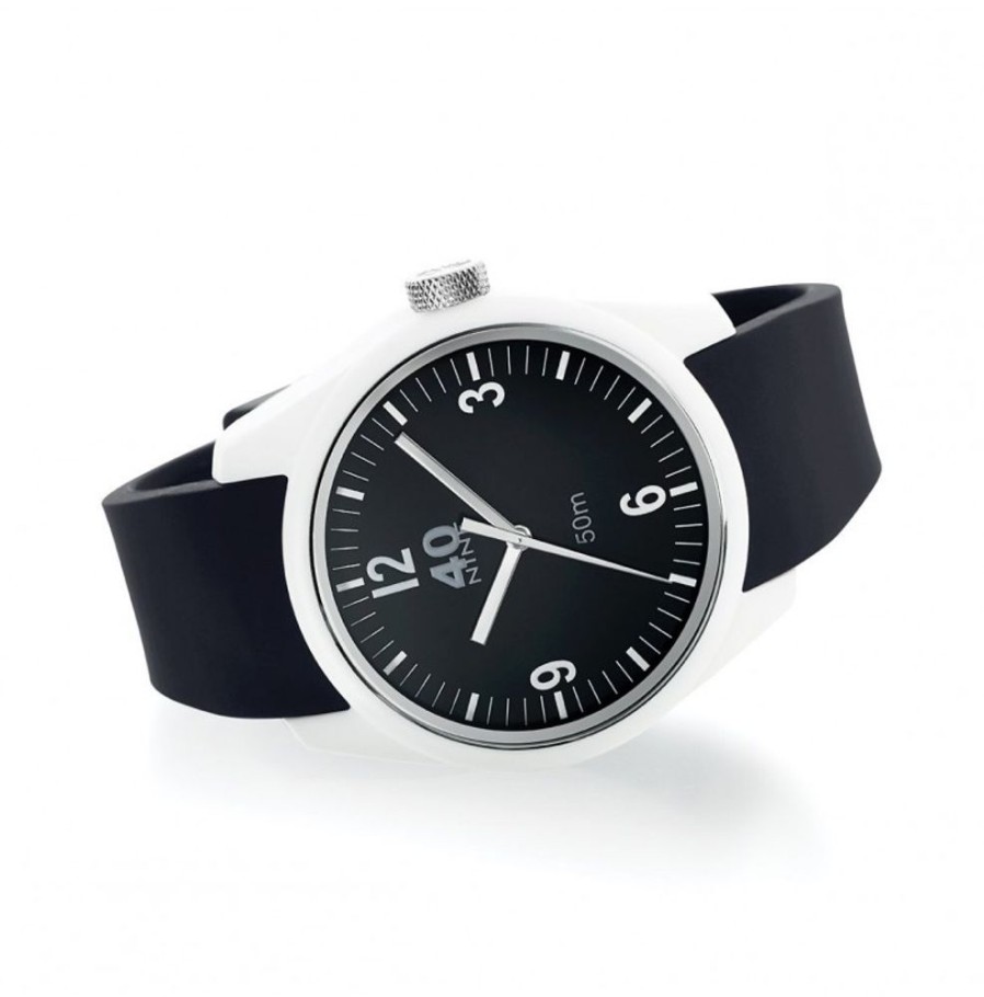 40Nine 40NINE | Basic 43Mm White-Black