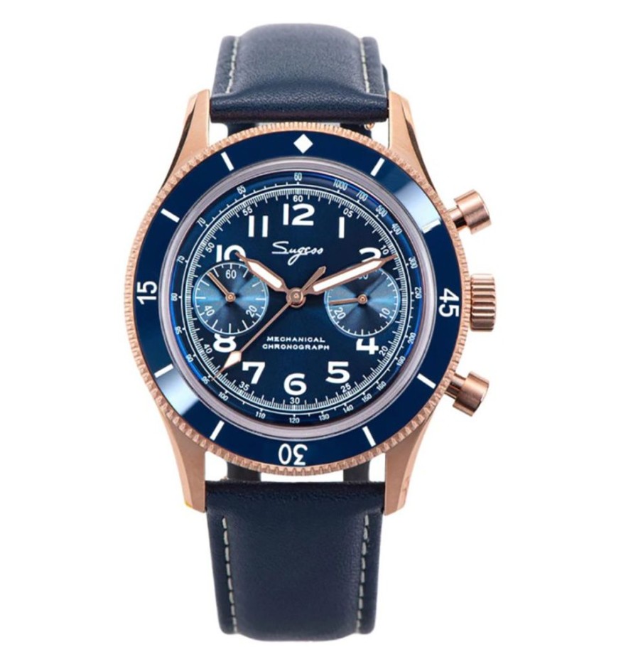 Seestern / Sugess SEESTERN / SUGESS | Sugess Chrono Heritage 423 Rose Gold