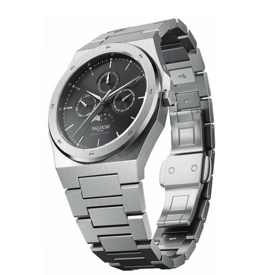 Valuchi VALUCHI | Lunar Calendar Automatic - Silver Black