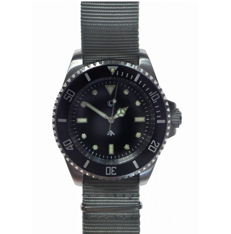 Mwc MWC | Hybrid 300M/1000Ft Stainless Steel Military Divers Watch (Sterile)