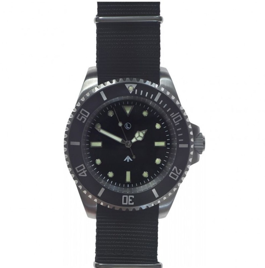 Mwc MWC | Hybrid 300M/1000Ft Stainless Steel Military Divers Watch (Sterile)