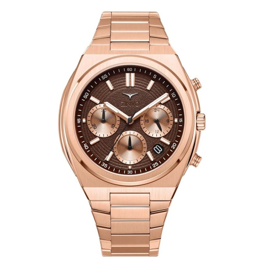 Zinvo Zinvo | Rival Chrono Rose Gold