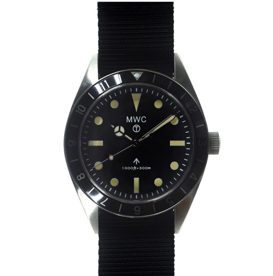 Mwc MWC | Classic 1960S Pattern Hybrid Dual Time Zone Divers