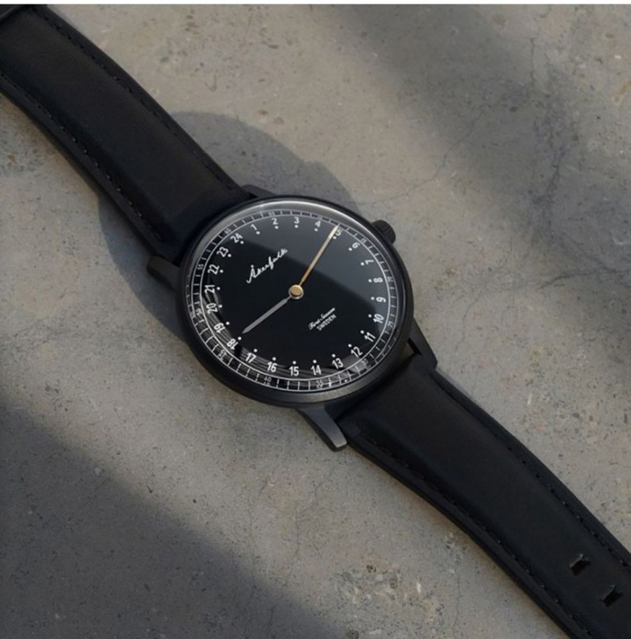 Akerfalk Akerfalk | First Season Matte Black With Black Leather